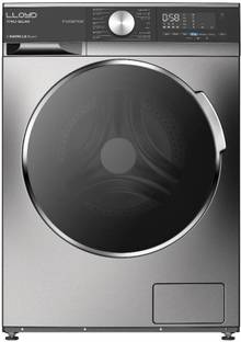 Lloyd 7 kg Fully Automatic Front Load Washing Machine with In-built Heater Black