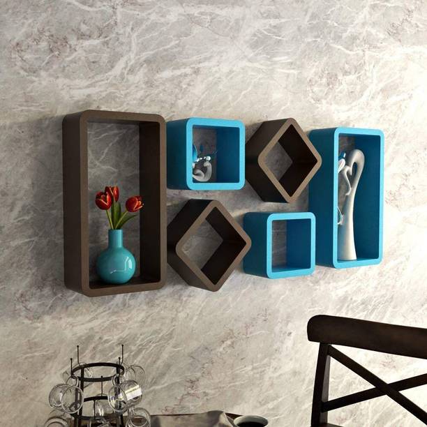 Wold Export WOLD EXPORT Engineered Wood Wall Shelf with...