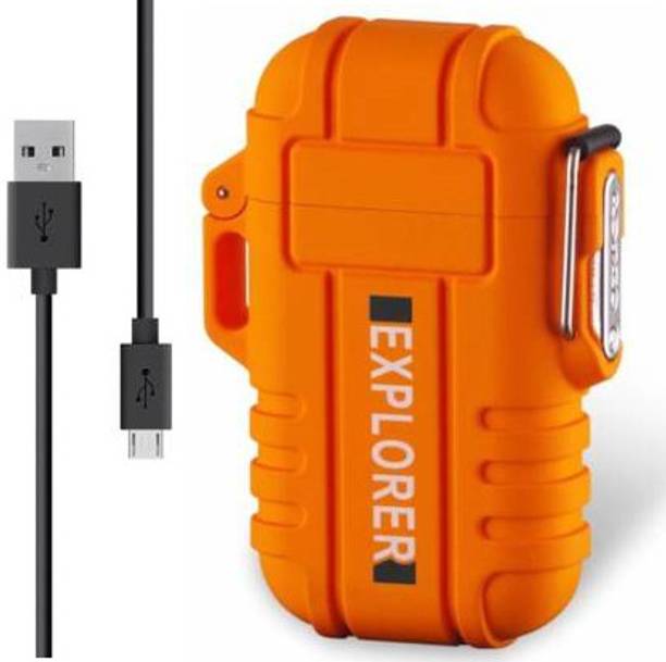 HumBiG Explorer Orange Lighter With Waterproof Electric...
