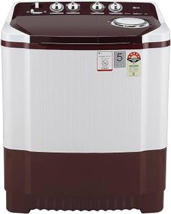 LG 8 kg Semi Automatic Top Load Washing Machine Maroon