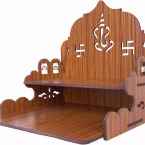FINIXOP Temple for Home Pooja, Arti Engineered Wood Hom...