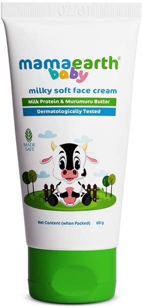 Mamaearth Milky Soft Face Cream With Murumuru Butter fo...