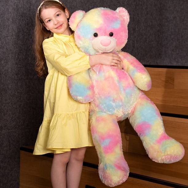 Osjs 3 Feet Rainbow Teddy Bear for Girls, Soft Toys for...
