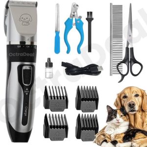 Godworks Pet Hair Trimmer Dogs & Cats Grooming Machine,...