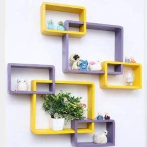 Eco Handicrafts Wooden Wall Shelf
