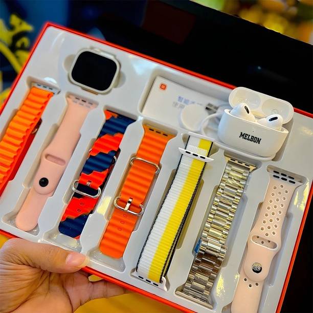Melbon H20 Ultra Max, Combo Smartwatch With 1 Earbuds A...