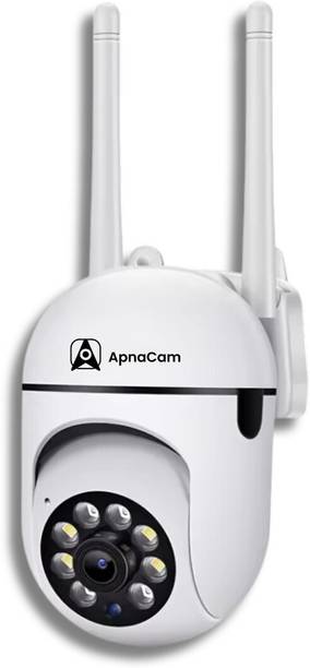 ApnaCam 4MP HD Wireless Camera WiFi Mobile 360°Live Ala...