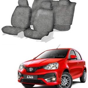 Autohug Cotton Car Seat Cover For Toyota Etios Liva