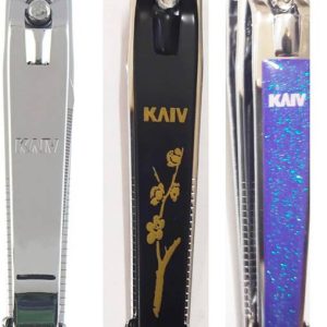 Kaiv large black+silver +purple nail cutter 03