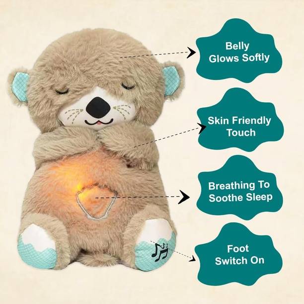 Bilbari Breathing Motion Infant Toys for Newborns, Soft...