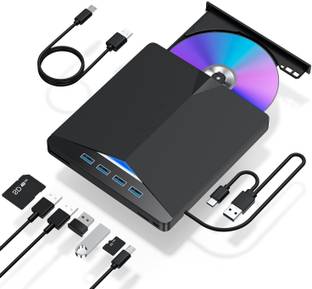 OG X NEXA WITH DEVICE USB 3.0 & Type-C External CD/DVD Drive – Portable +/-RW DVD Player External DVD ...