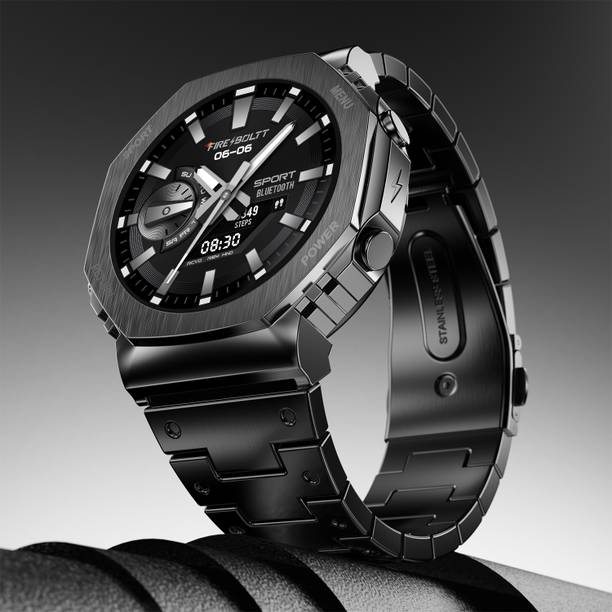 Fire-Boltt Obsidian 33.5mm (1.3 inch) AMOLED, Bluetooth...