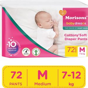 Morisons Baby Dreams Cottony Soft Diaper Pants - Medium...