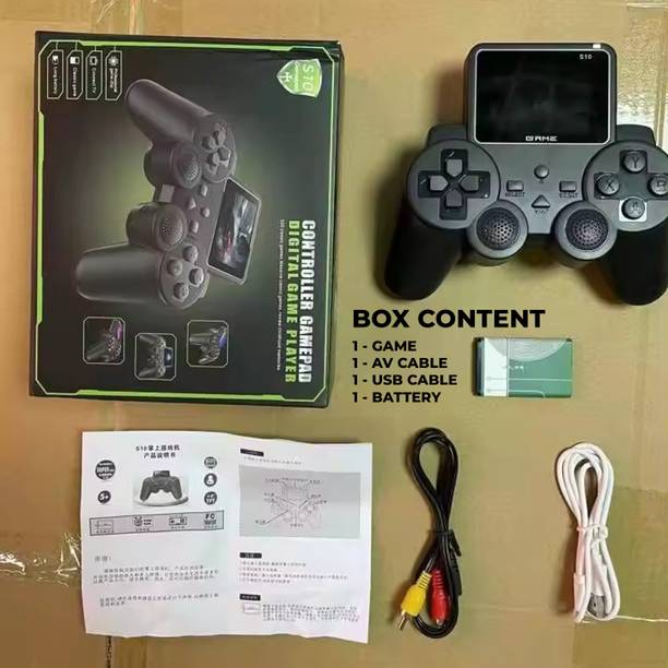 MOBIZAC 520 Games Hand Video Gaming Console with AV Cab...