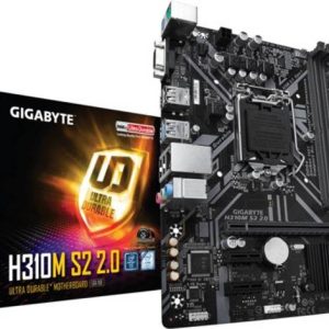 GIGABYTE H310M S2 2.0 LGA 1155Socket ATX Intel H310 Chi...