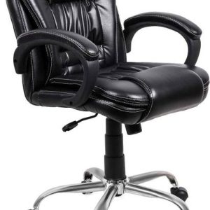 KRISHTHA Boss Mid-Back Century Drafting Staff, Workstat...