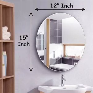Fancy Homes 12" x 15" Inch Oval Mirror FH_D1 Decorative...
