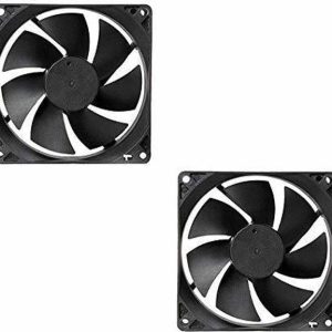 ERHIndia 2 Pcs DC 12V Cooling Fan for PC Case 12V DC Co...