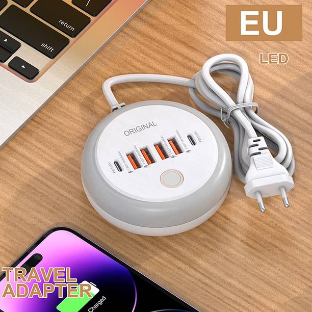 HumBiG ™ Creative Round Multi-port Intelligent Fast Cha...