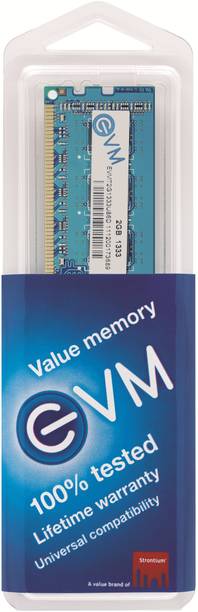 EVM DDR3 2 GB (Dual Channel) PC DRAM (EVMT2G1333U86/ EV...