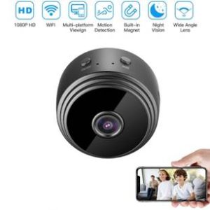 SIOVS wifi SECURITY CAMERA Wireless Hidden WiFi Camera HD 1080P Mini Camera Portable Home Security Cam...