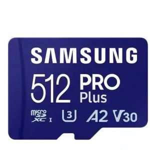 SAMSUNG MB-MD512SA/APC Pro Plus 512 GB MicroSDXC UHS Cl...
