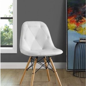 Finch Fox Manor Park Modern Eames Iconic Chairs in Whit...