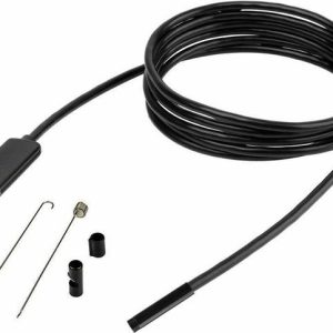 MatLogix Endoscope Mini HD Camera 7 mm Lens 6 LED with ...