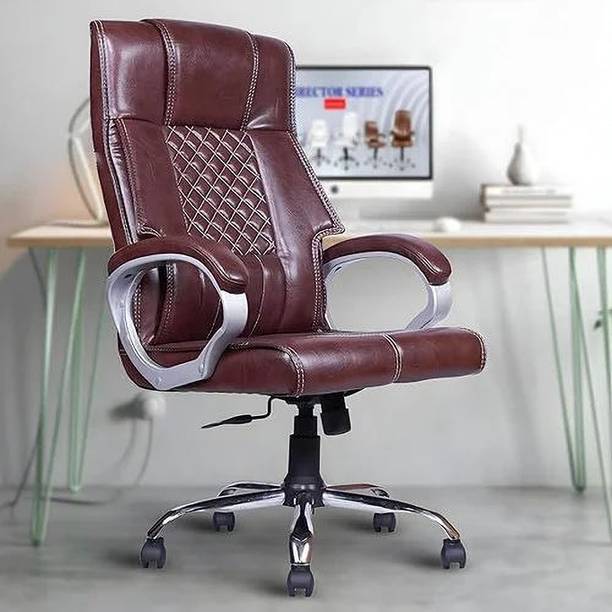 MG traders Oxford Leatherette - HB Mesh Office Executiv...