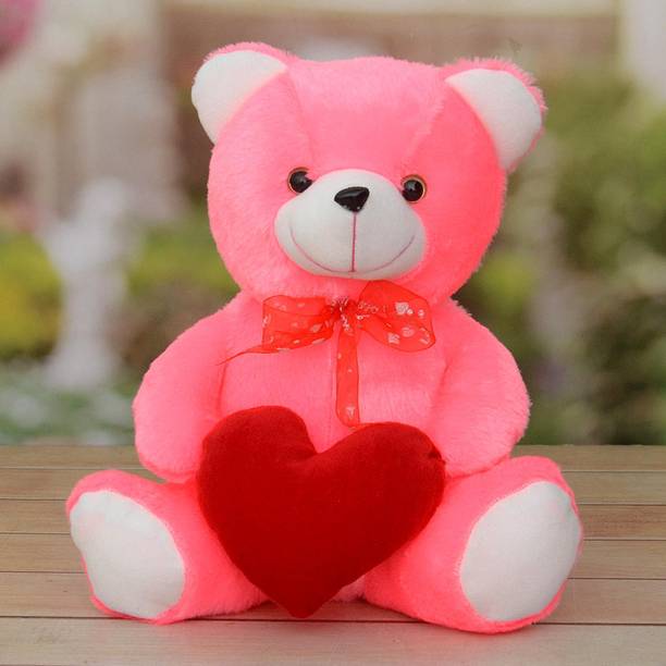 itaCheeHUB 5 feet teddy bear big soft toy with heart -...