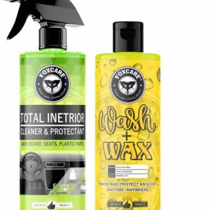 FOXCARE Total Interior Cleaner & Protectant & Wash + wa...