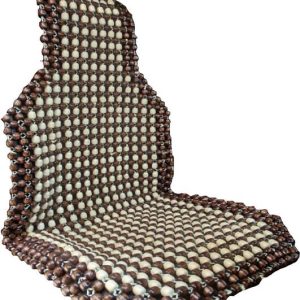 Q1 Beads Wooden Car Seat Cover For Volkswagen, Mahindra...