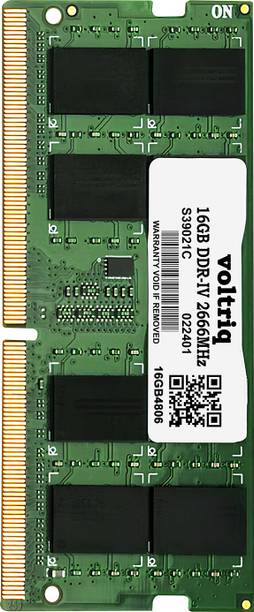 Voltriq UDIMM DDR4 16 GB (Dual Channel) Laptop SDRAM (D...