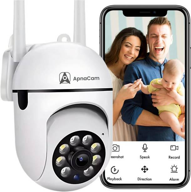 ApnaCam 4 MP FHD WiFi Indoor Mini Fox Ptz CCTV Camera F...