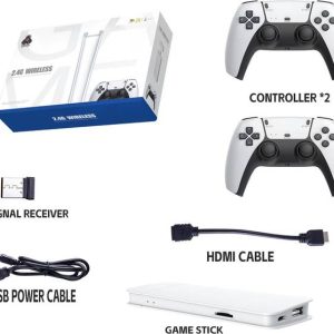 GROZA Hdmi M15 HD Tv Game Stick 4k 64G With 2.4g Dual W...
