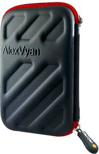 Frackson HD Case Bag for Earphone USB Cable Power Bank Mobile Charger Digital Gadget 2.5 inch Shock Re...