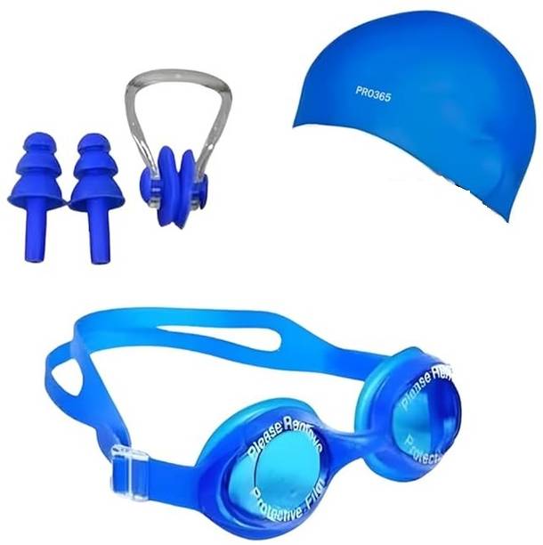 PRO365 Anti Fog Goggles| Silicon Cap| Earplugs With Nos...