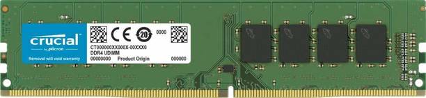 Crucial CT SERIES DDR4 8 GB (Single Channel) PC DRAM (C...