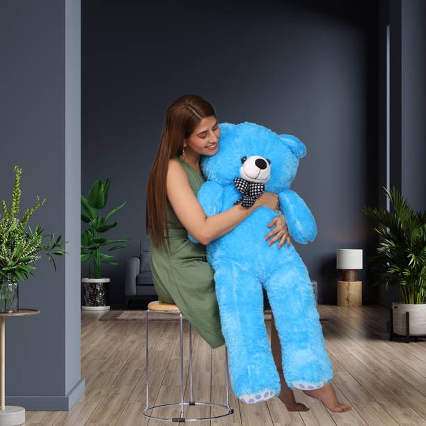 NP Toys 3 feet blue teddy bear (best teddy bear & ameri...