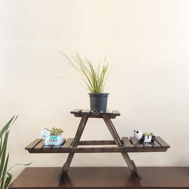 Doon Furniture House Planter Stand, Vintage Wooden Mult...