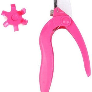 KIRA Acrylic Nail Clipper, Adjustable Stainless Steel G...