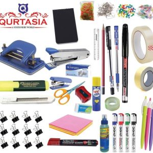 QURTASIA All in 43 Items Stationery Combo Office Set