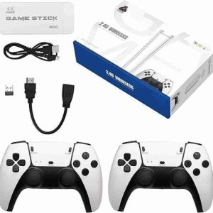 Confiavel PS5 4k Ultra HD gamestick With 2 PS5 Wireless...