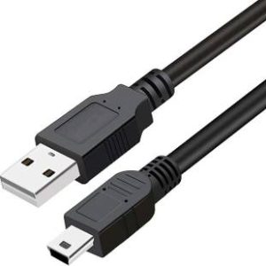STORITE USB 2.0 A to Mini 5 pin B Cable USB 2.0 A to Mini 5 pin B Cable for External HDDS/Camera/Card ...