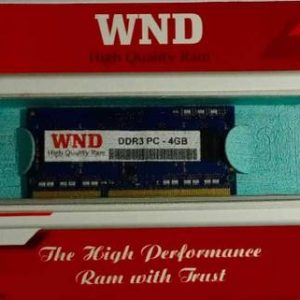 wnd LAPTOP DDR3 4 GB (Dual Channel) Laptop (DDR3)