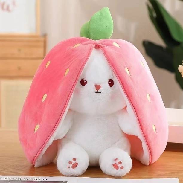 V VANTRA Hot Selling Reversable Cute Plush Big Ears Bun...