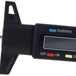 saikrupa Digital Tire Tread Depth Gauge LCD with Inch a...