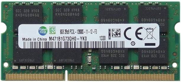 Samsung 12800/1600MHz DDR3 8 GB (Dual Channel) Laptop (...