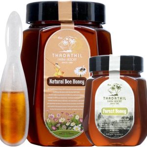 THADATHIL Honey Combo Pack | Pure Organic Natural Bee &...