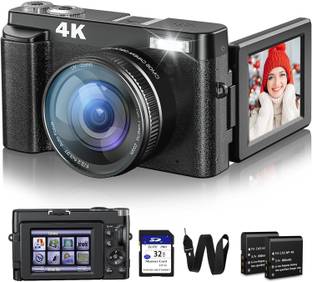 VOLTAC 4K Digital Camera for Photography and Video, 48Mp Vlogging Camera with Sd Card Sports and Actio...